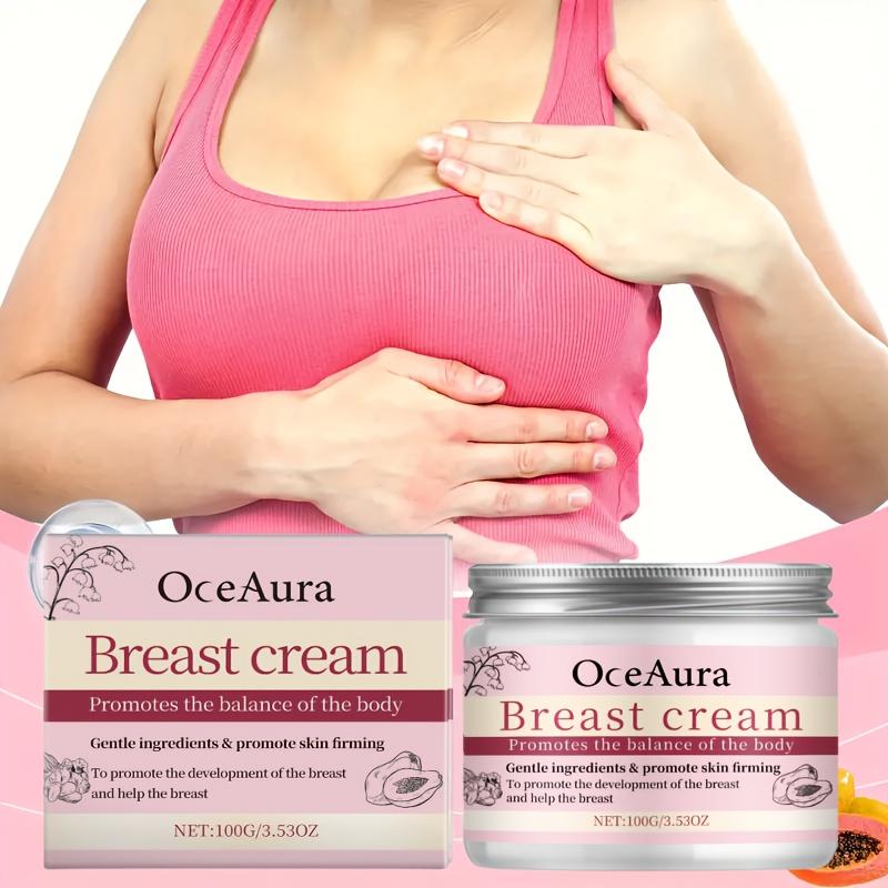 Papaya Breast Firming Cream Moisturizing Tightening Skin Smooth Volumizing Massage Lotion for Chest Care