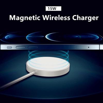 Magnetisches kabelloses Ladegerät für iPhone 12 Pro Max Magsafe Ladegerät Handy Magnetische Saug-Kabellose Ladeständer