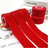 5m Christmas Decoration Red Ribbon Artificial Home Room Decor Christmas Tree Pendant For New Year Cake Craft Gifts Box Accessory