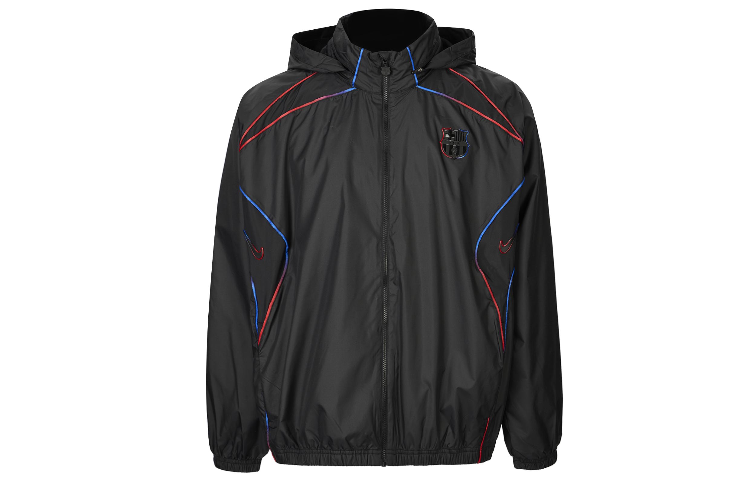 Nike FC Jackets & Coats Men s Black/Black FQ7793-010 XXL