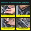 Spark Plug Removal Tool Damaged Spark Plug Repair Tool Double-Ended Reverse Thread Tap for Motorcycle Mechanic Workshop