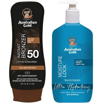 Australian Gold Balsam z Bronzerem SPF50 + Blokada Nawilżenia 473ml