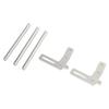 RC Front Bumper Aluminum Alloy Model Car Front Bumper Replacement for 1Celsius10 RC Car