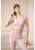 2026 Women's Shockproof Cross Back Sports Bra - Push-Up, Quick-Dry, Breathable Fitness Bra.