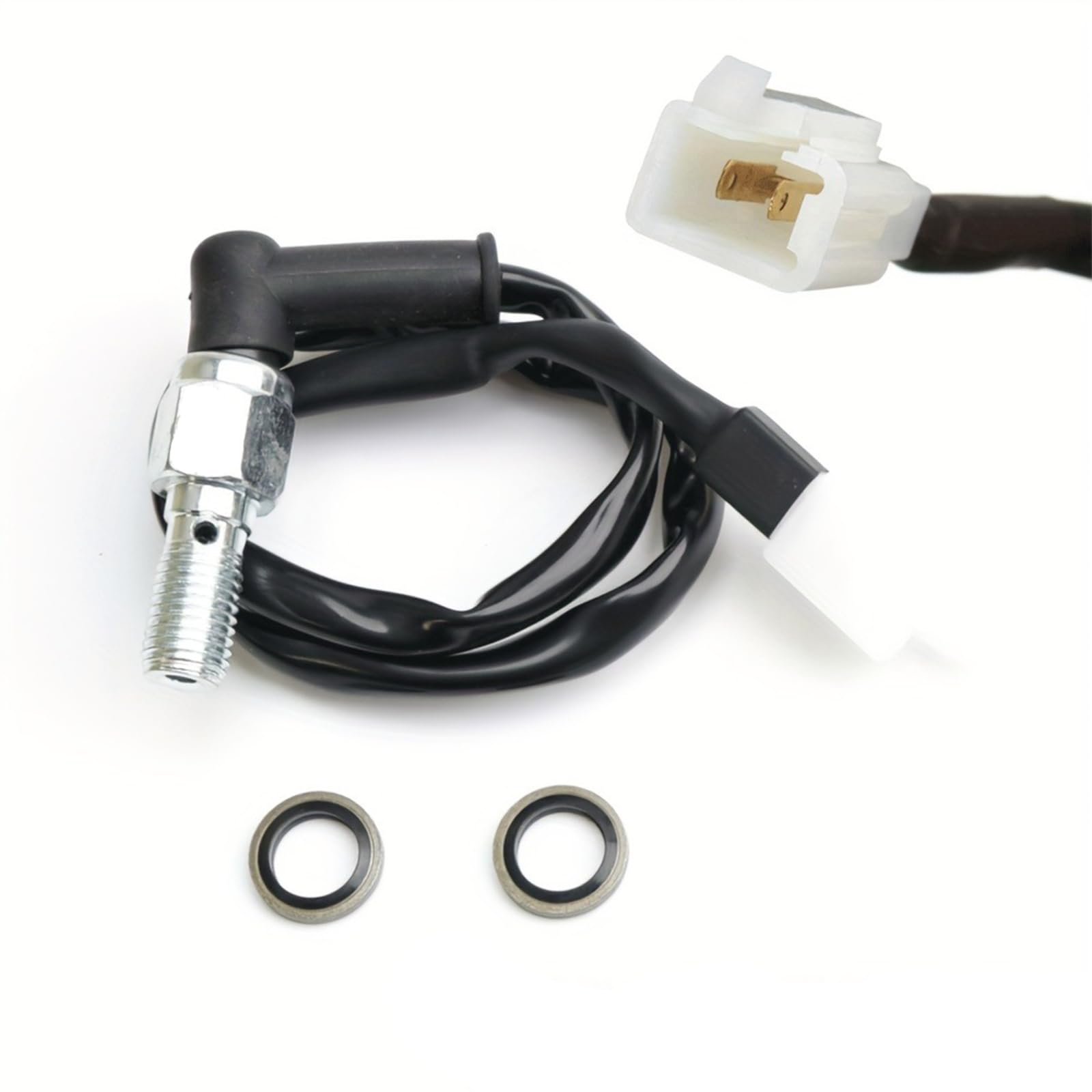 Hydraulic Brake Switch Pressure Switch for Motorcycle Banjo Bolt 2