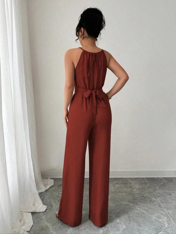 L6751 Dames Effen Kleur Body Shaping Jumpsuit