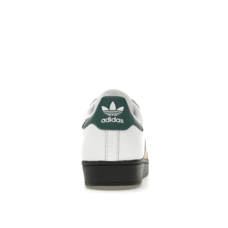Adidas Superstar Rasta - White Men Sneakers Cloud-White Yellow Collegiate-Green IH3120