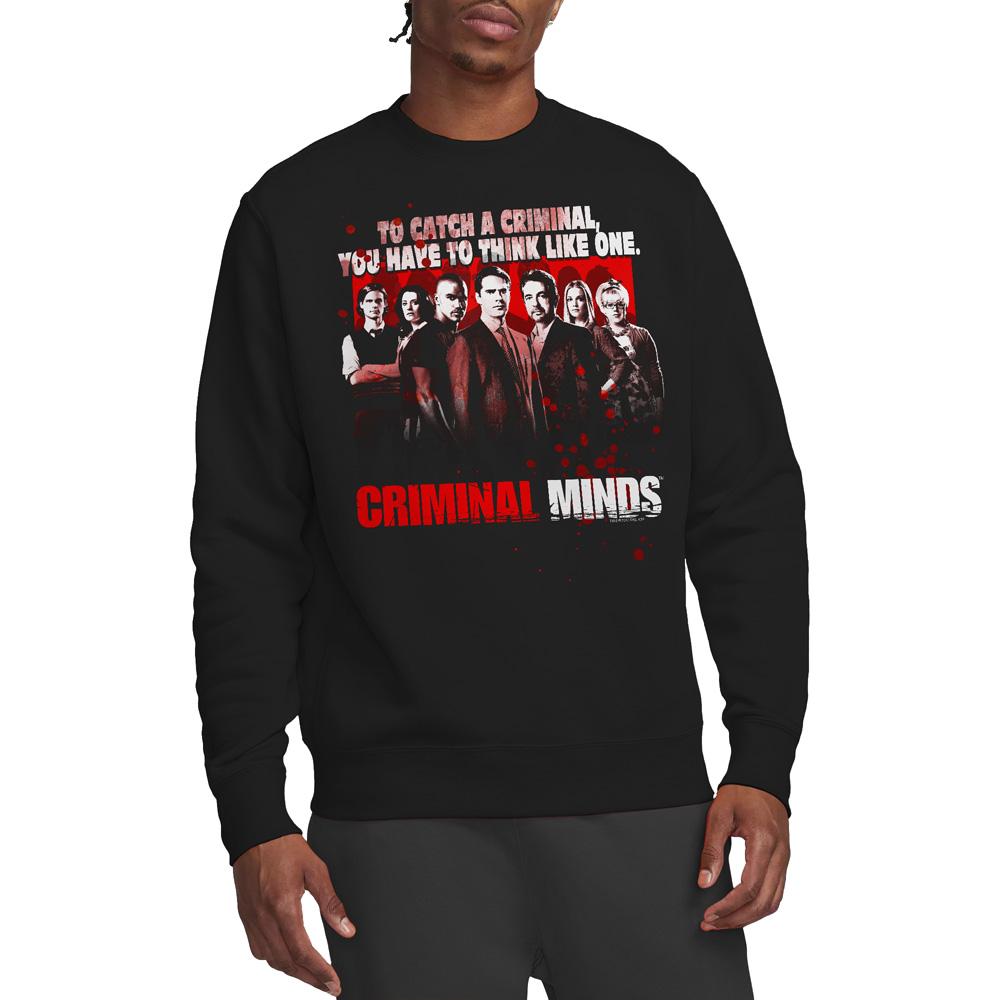 Criminal Minds Unisex Adult Think Like One mikina
