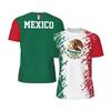 New Design Mexico Football T-shirt Football Jersey Tshirt Outdoor Sports Tops Crew Neck Loose Short Sleeve Tee Shirts