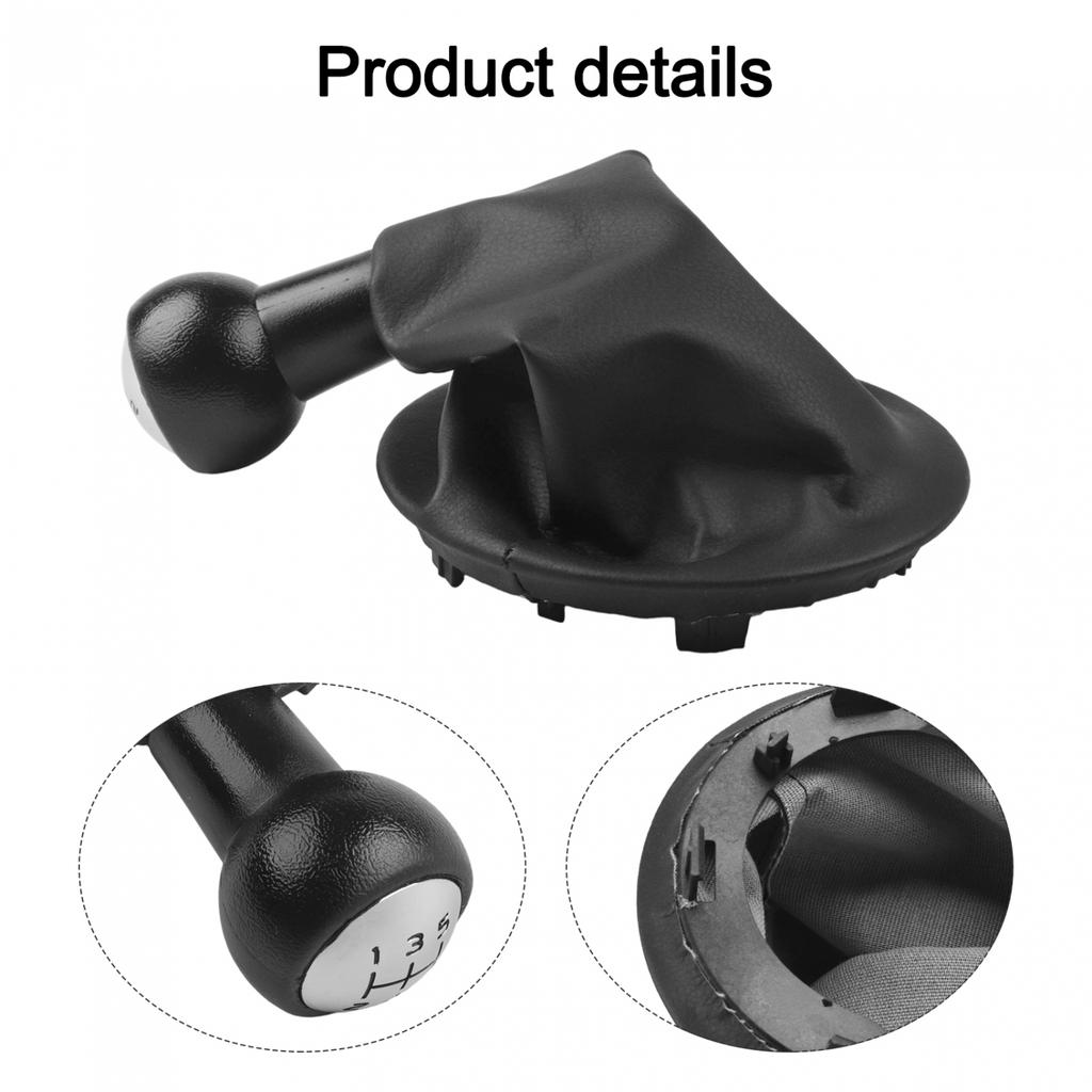 5 Speed Gear Shift Knob with Gaiter for Berlingo For C3 C5 207 307 308