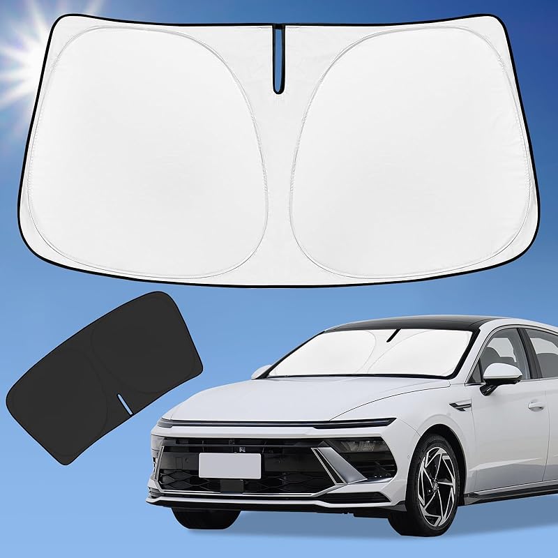 For Toyota Tacoma 2016- 2024 2025 2026 Sun Shade Sunshade Windshield Cover - 4 Layers Front Window Shade  Fit Tacoma 2Dr 4Dr Pickup Sun Visor 240T