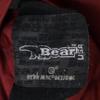 Bear reversible Down jacket S Ivory_Black/Red Logo embroidery Men's Used