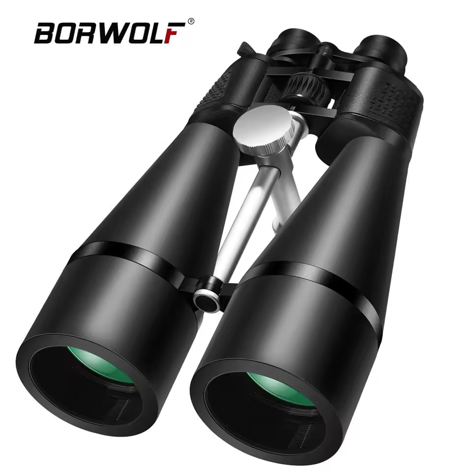 BORWOLF Binoculars Waterproof Military Telescope Bird Watching Hiking Hunting Telescope Monocular Opera Glasses Scope Magnification Night Binoculars