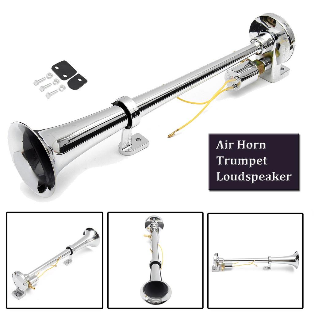 12-24V 150dB Air Horn Trumpet Loudspeaker for Train Car Truck New Super Loud
