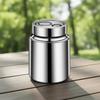 Moisture-Proof Stainless Steel Tea Jar Sealed Design Fresh-Keeping Jar  Coffee Shop