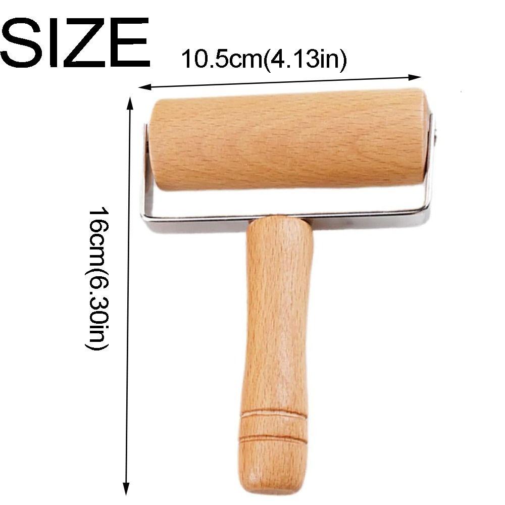 Antihaft Teigtaschenhaut Artefakt Holzgriff Rollstab Kuchenteigroller Küchenzubehör