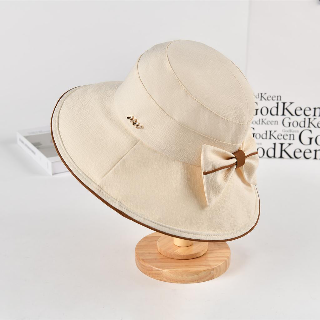 Shade Bucket Hat Women'S Summer 2026 Face Protection Uv Versatile Big Brim Basin Hat Sun Protection Hat