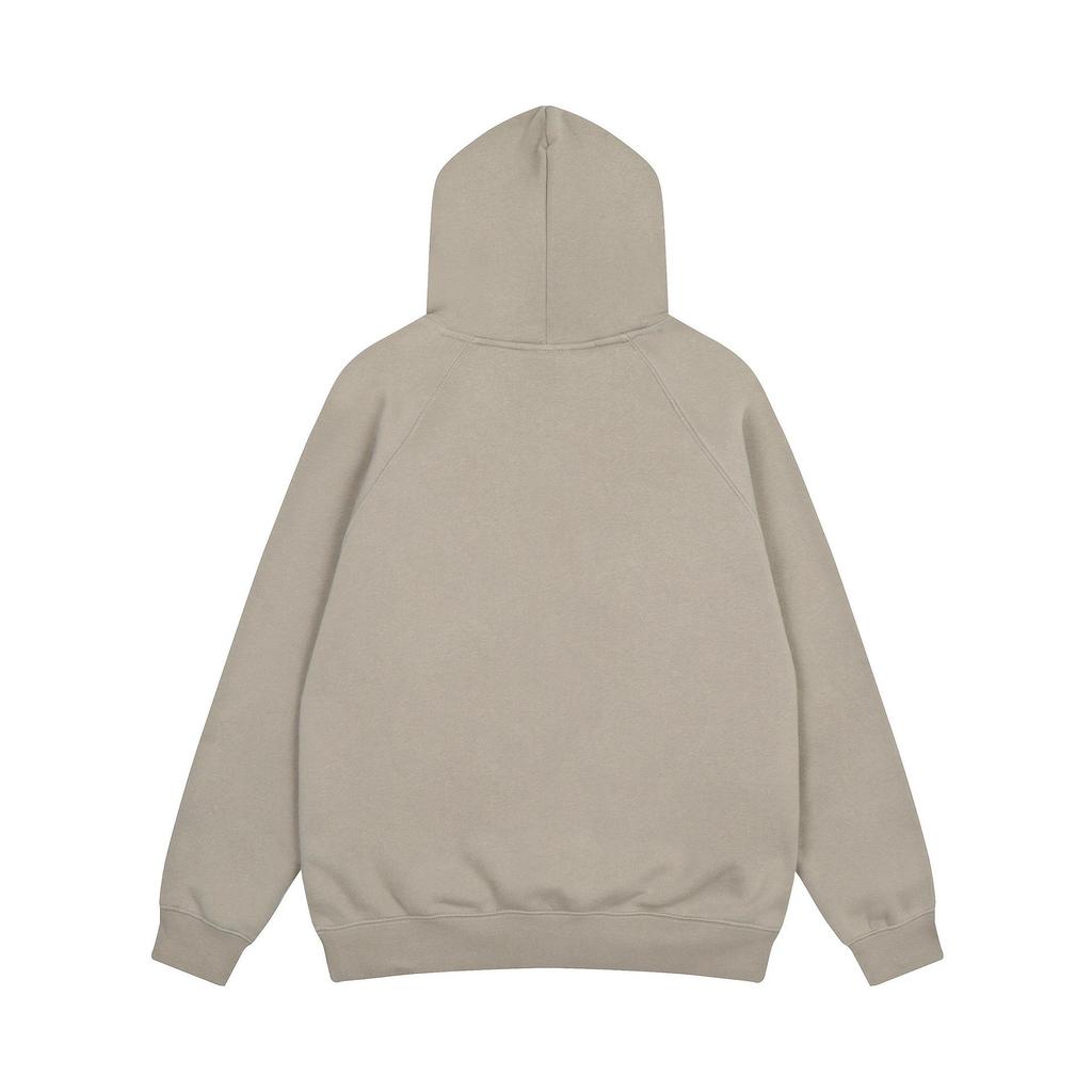 2024 Unisex FOG Flocked Velvet Hoodie: Autumn/Winter Loose Fit