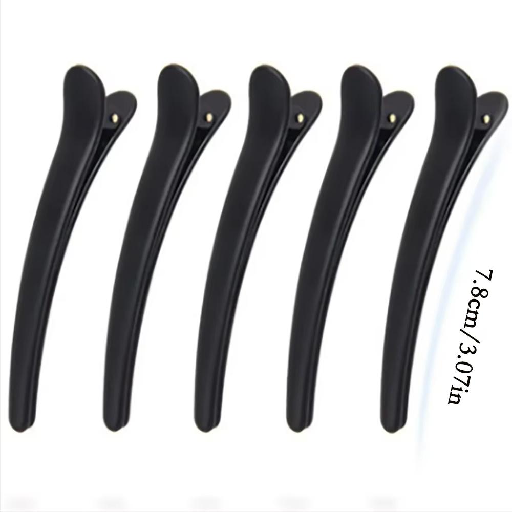 10Pcs/Set Large Hair Clips - Duckbill & Fish Beak Hairpins, Strong Grip Plastic Edge Hair Clips for Thick Hair