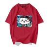 Chiikawa Personaj Drăguț Ventilator Merch Tricou Unisex Gât Rotund Croială Largă Casual Vară Mânecă Scurtă Tineret Harajuku Streetwear Top Zilnic