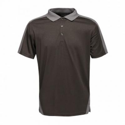 Mens Contrast Coolweave Polo Shirt