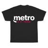New Metro by T Mobile Logo Unisex T-Shirt Funny Size S To 5XL