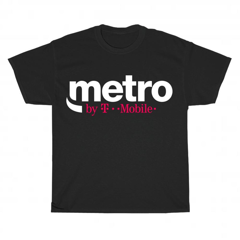 New Metro by T Mobile Logo Unisex T-Shirt Funny Size S To 5XL