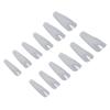 240pcs Artificial Ultra Thin Nail Tips Transparent False Nail Extension Tips Clear Nail Tips