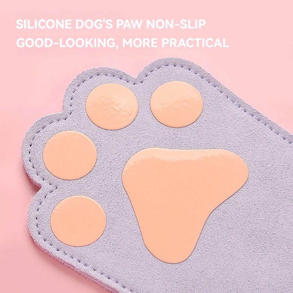 Wear-resistant Dog Paw Fitness Power Straps Leather Dog Paw Deadlift Power Straps  Weightlifting