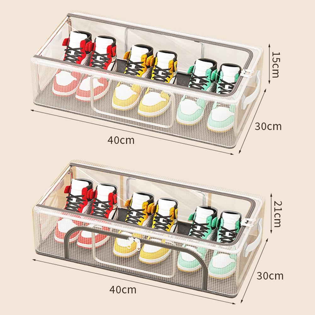 Transparent Plastic Shoes Case Thickened Drawer Case Plastic Shoe Boxes Stackable Box Shoe Organizer Shoebox