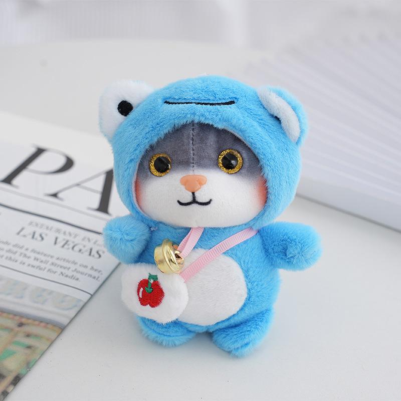 

Adorable Kitten Plush Bell Doll Cute Cat Stuffed Toy Perfect Gift Girlfriend For синій