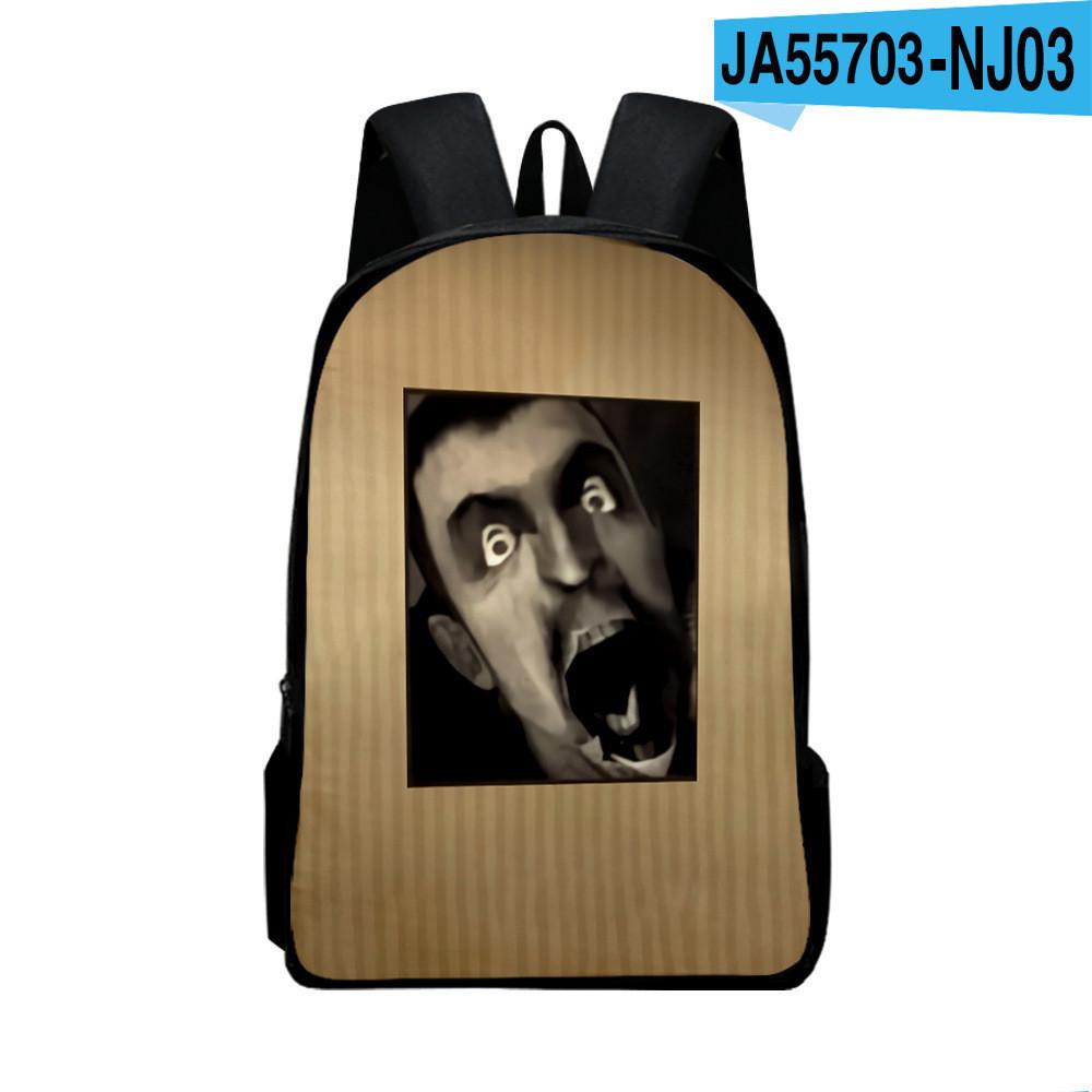 Toilet Skibidi Character School Bag With Lightweight Polyester Lining Kids For