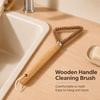Triangle Head Gap Cleaning Brush Hard Bristles Stove Cleaning Brush Remove Grease & Stain