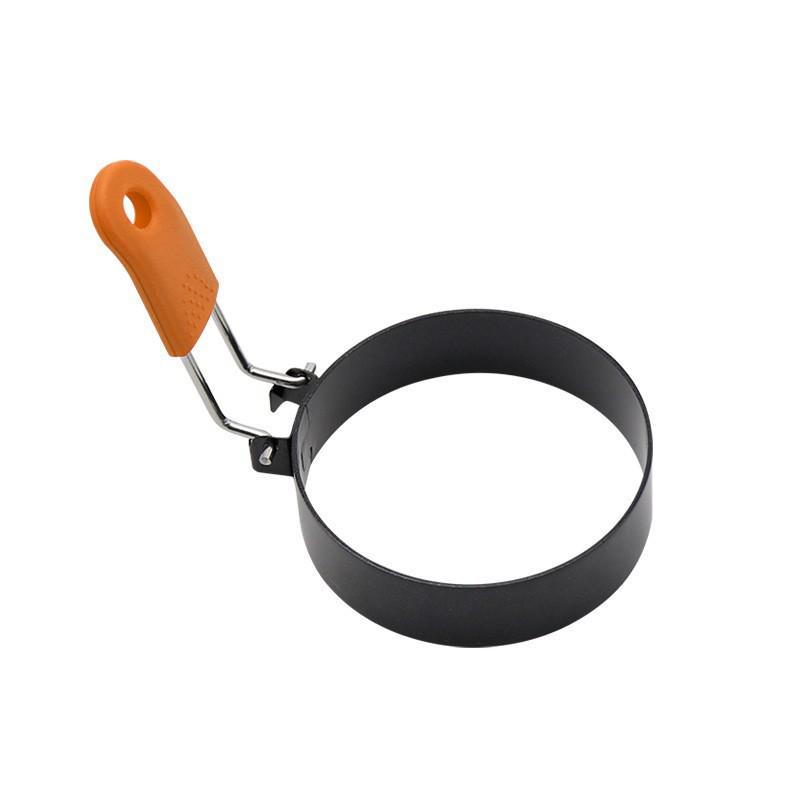 Edelstahl Antihaft-Silikon-Eierringform für den Küchengebrauch