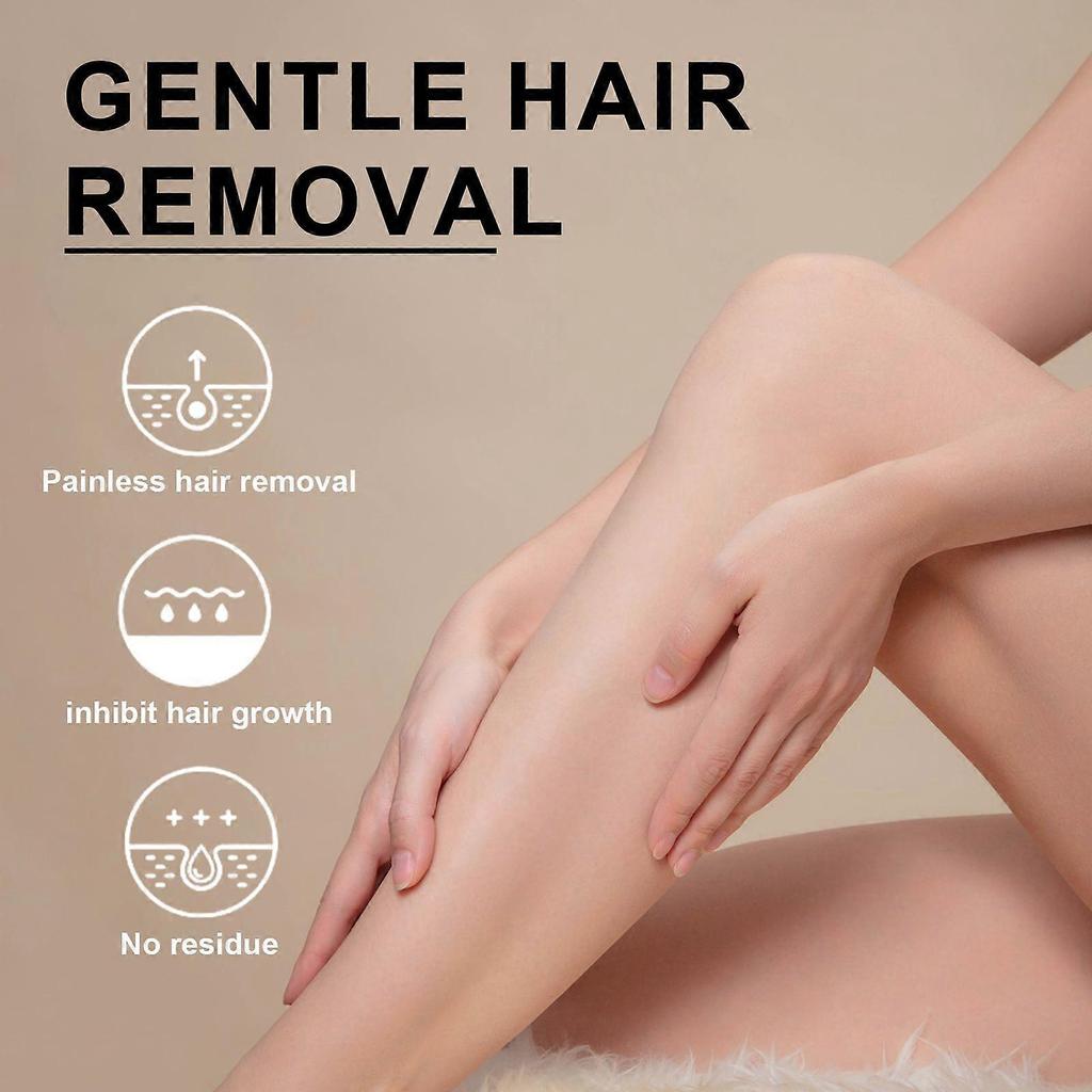 Wax hair removal paper, gentle, non-irritating, fast and smooth hair removal stickers for the body, arms, armpits and legs