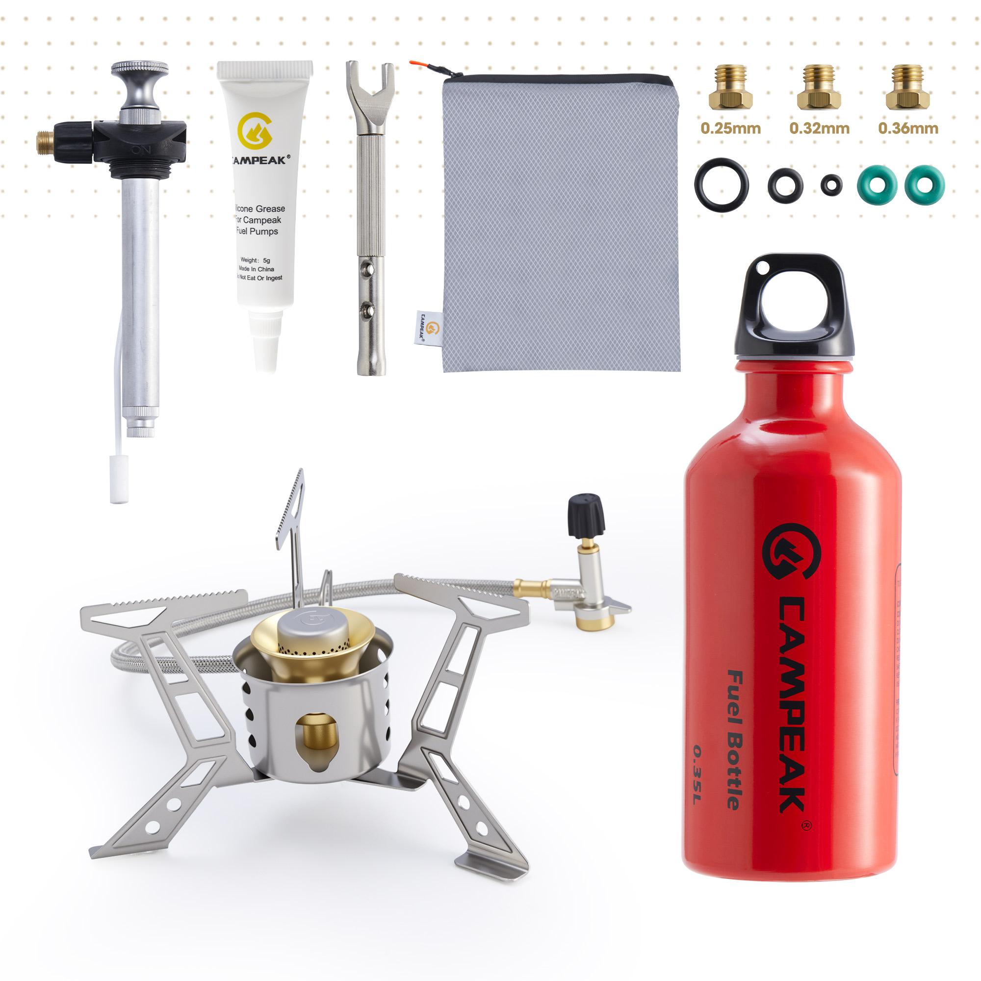Fuel Oil Stove Petrol Burner Multi Fuel Gasolne Stove Diesel Kerosene with SILENT CAPfor Outdoor Camping Hiking stove repair kits
