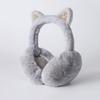 Fluffy Cat Ear Earmuffs Foldable Foldable Thermal Earmuffs Faux Fur Ear Warmers  Winter Outdoor