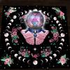 Tarots Tablecloth Divinations Table Cover Astrology Oracles Board Game Mat