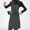 Stripe Kitchen Apron Oil-proof Polyester Gardening Chef Cooking Apron for Cleaning