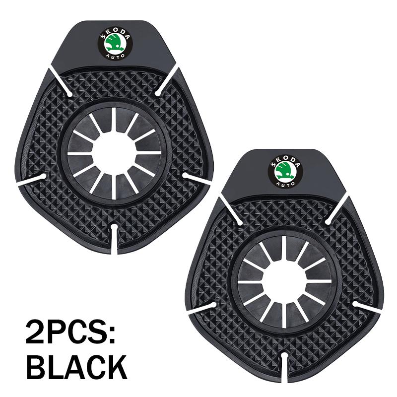 ZDH1 For Skoda Car Wiper Hole Protective Cover Windshield Wiper Bottom Silicone Pads Accessories Kamiq Karoq Octavia 2 3 Rapid Scala