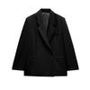 Women's Spring Clothing Old Money Style Lapel Long Sleeves Double Breasted Loose Casual Suit Jacket 2010719 2010738