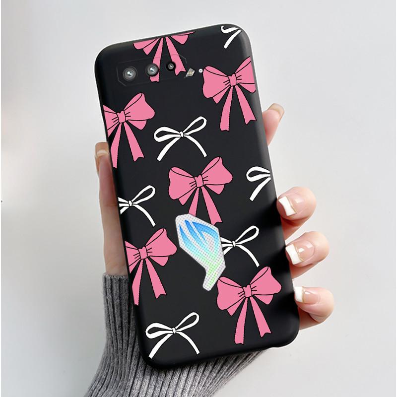 For Asus ROG Phone 5 5s Case Luxury Cute Love Rabbit Funny Soft TPU Silicone Protective Back Cover For Asus Rog 5 5s Phone Case