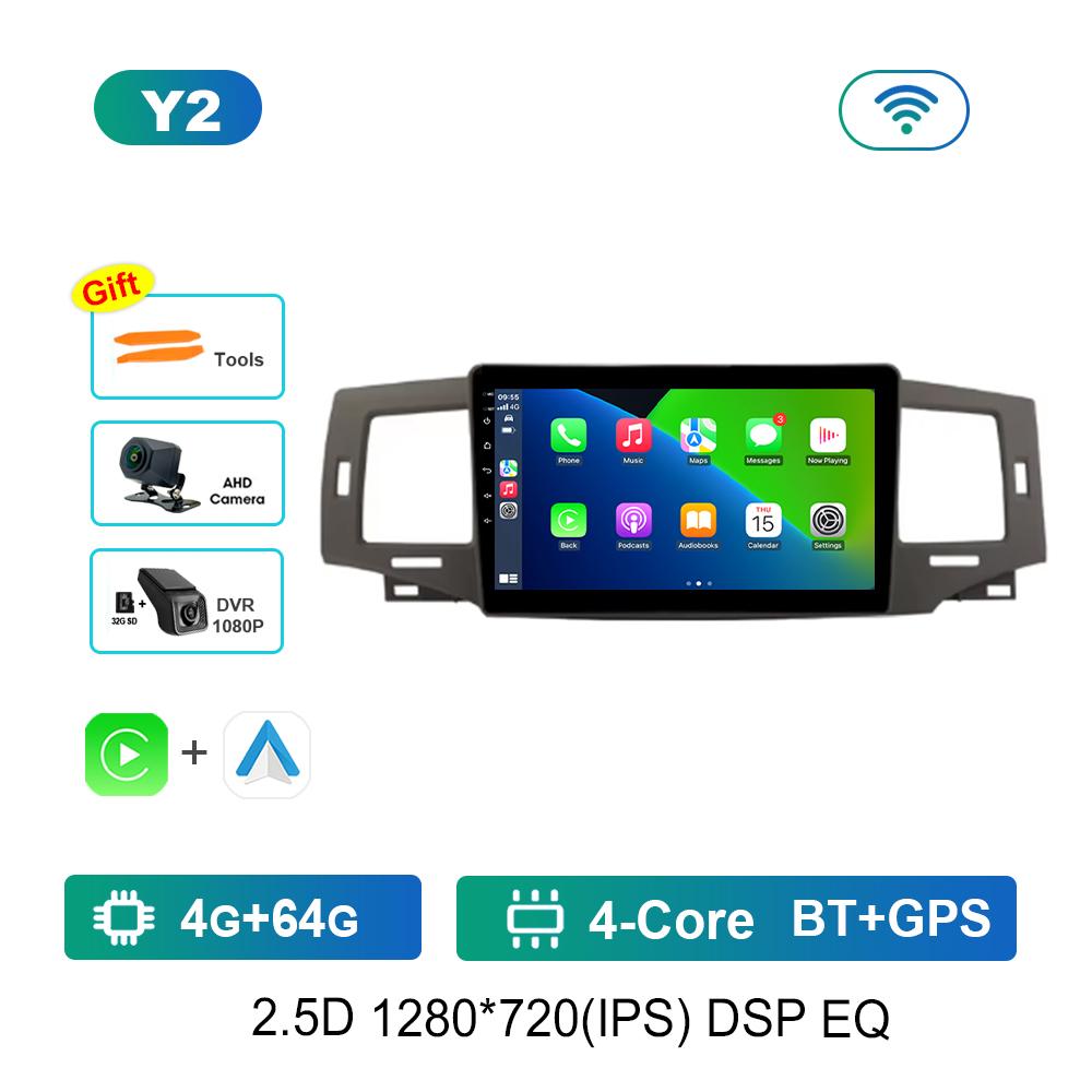 GPS Navigation 9'' for Toyota Corolla 9 E120 2004 - 2006 Android OS Car Video Multimedia Player Carplay 4G WiFi BT Auto Tools