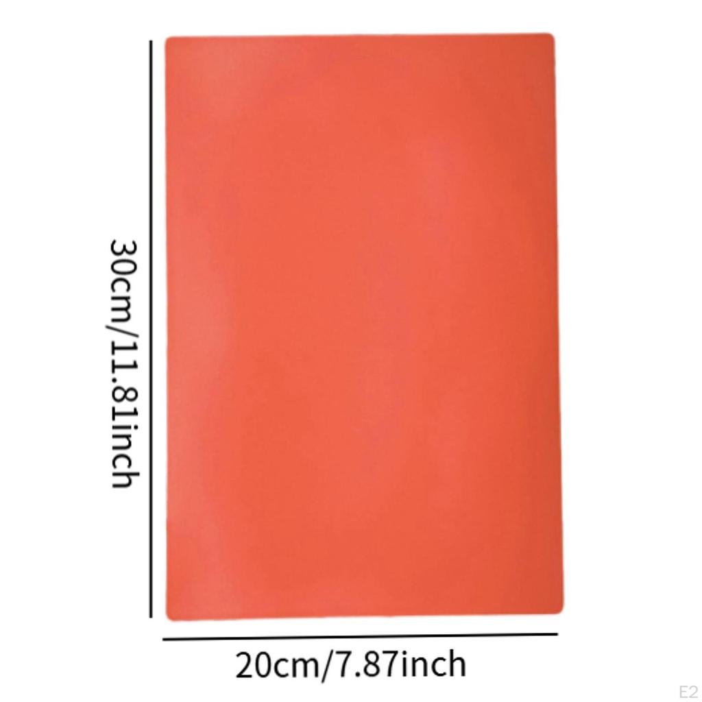 2Pcs Photopolymer Plates, DIY Craft Stamp Sheet Parts 20 Cm X 30 Letterpress Rubber Making