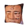 Cozy N-Nicolas Cage Pillow Case  Design Pillow Cover For Sofa Couch Bed Living Room Novelty Pillowcases
