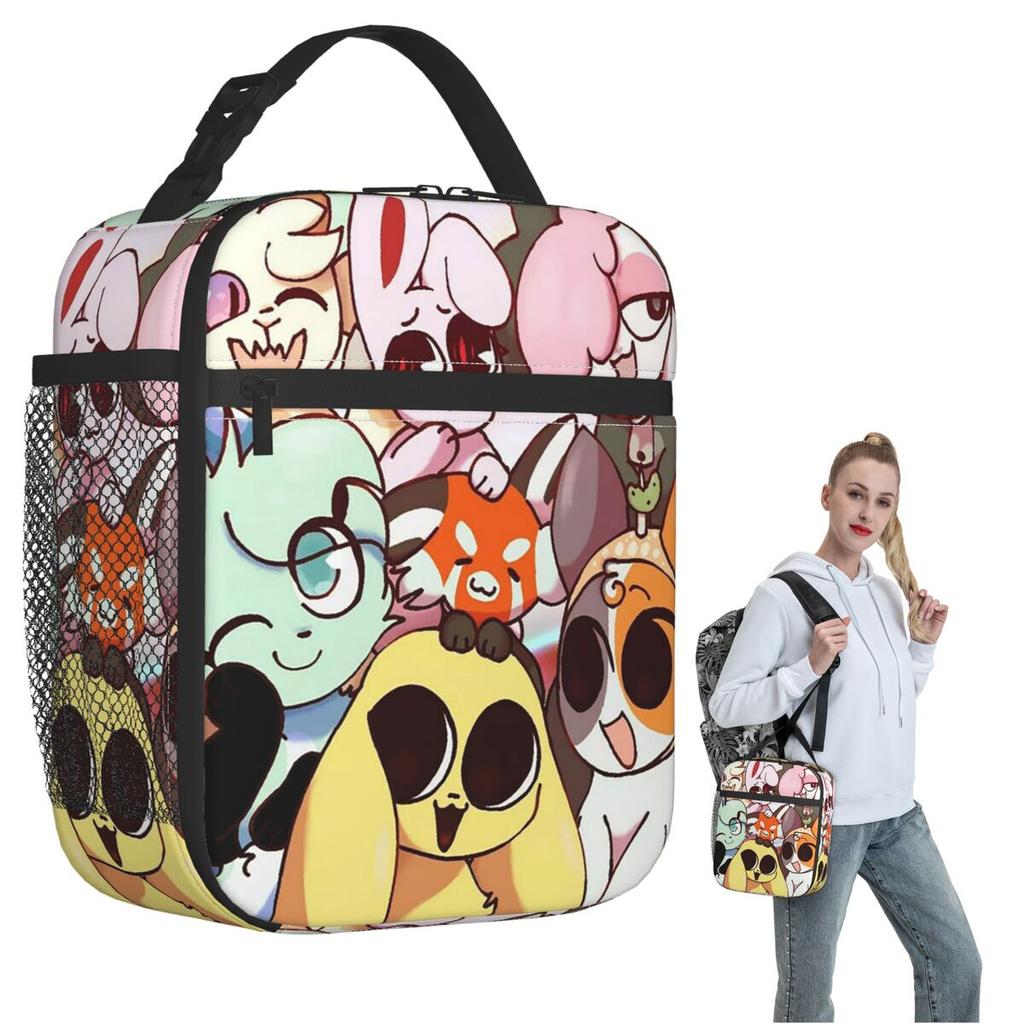 Chikn Nuggit Insulated Lunch Bag for Women Children Portable Food Boxes Thermal Lunch Box Tote