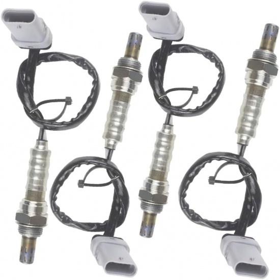 

4PCS Oxygen O2 Sensor 1 & 2 for 2018-2021 Buick Enlave Chevrolet Traverse 3.6L Upstream + Downstream