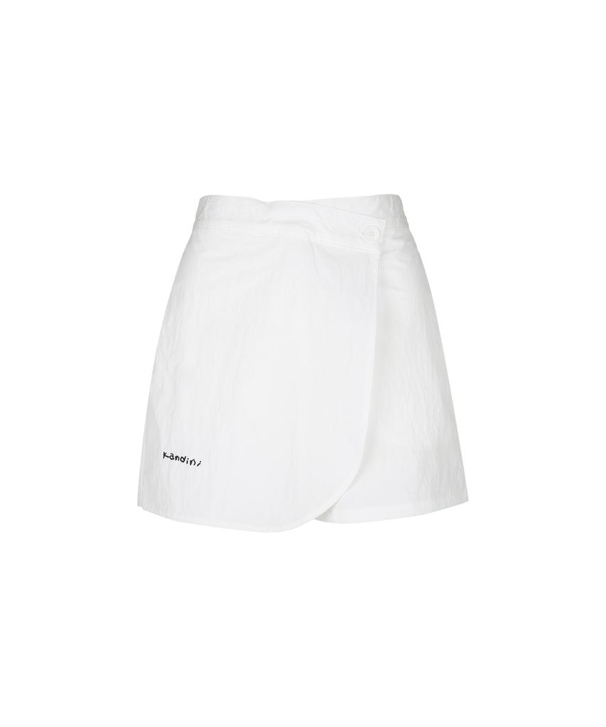 Candini White Wind Wrap Pants