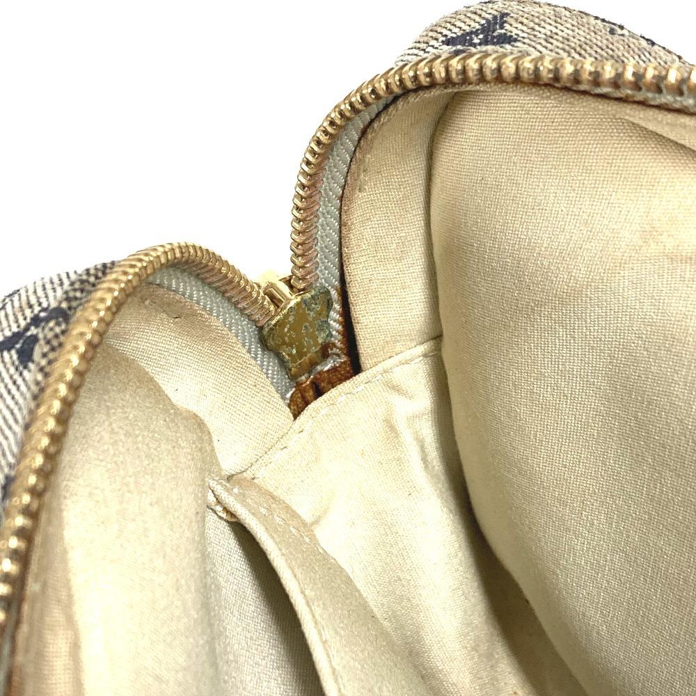 Louis Vuitton M92217 Juliette Pochette Shoulder Bag Monogram Mini Canvas Blue