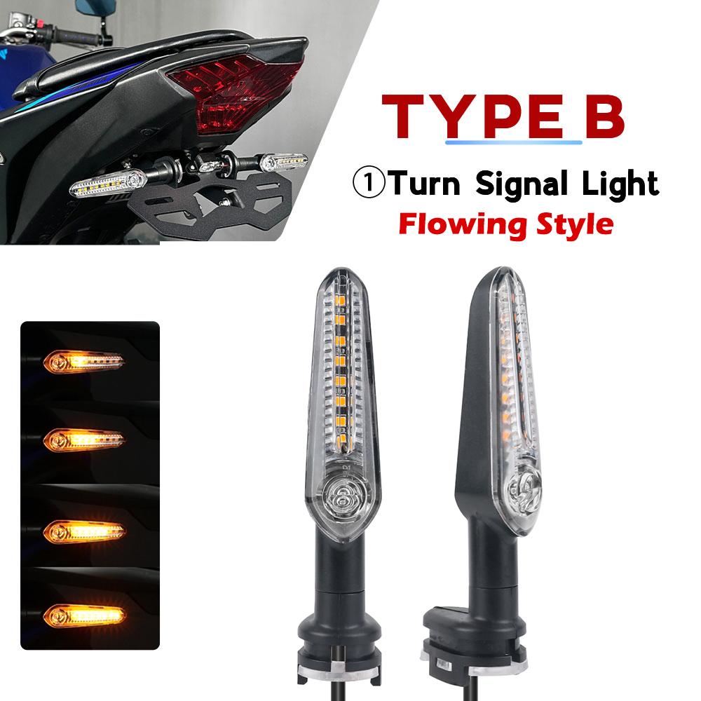 YZF-R3 YZF-R25 License Plate Bracket LED Flowing Turn Signals For Yamaha MT-03 MT-25 YZF R3 MT25 Tail Tidy Fender Eliminator Kit